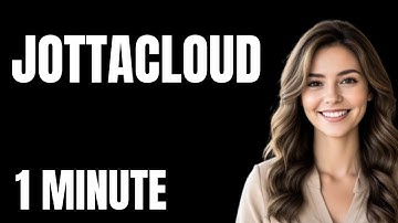 The Ultimate Jottacloud Tutorial  From Zero to Pro in 1 Minute