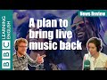 A plan to bring live music back - News Review