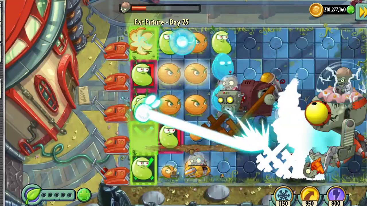 Pvz2 all zomboss battles 