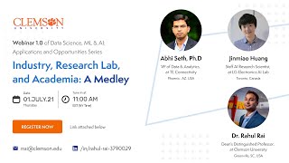 Data Science, Machine Learning, and AI: Applications and Opportunities Webinar 1: MEDLEY