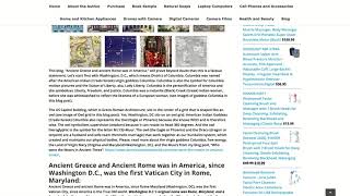The Ley Line Connection. Ancient Greece and Ancient Rome in America. | America is the Old World