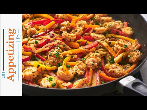 shrimp-fajitas-recipe-|-easy-and-healthy