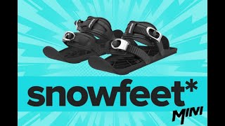 ゲレンデを自由自在に滑走！チェコ発のユニークなスノーギア「snowfeet