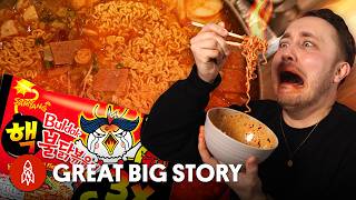 Trying the Ramen Spice Challenge by Great Big Story 79,328 views 1 month ago 8 minutes, 25 seconds