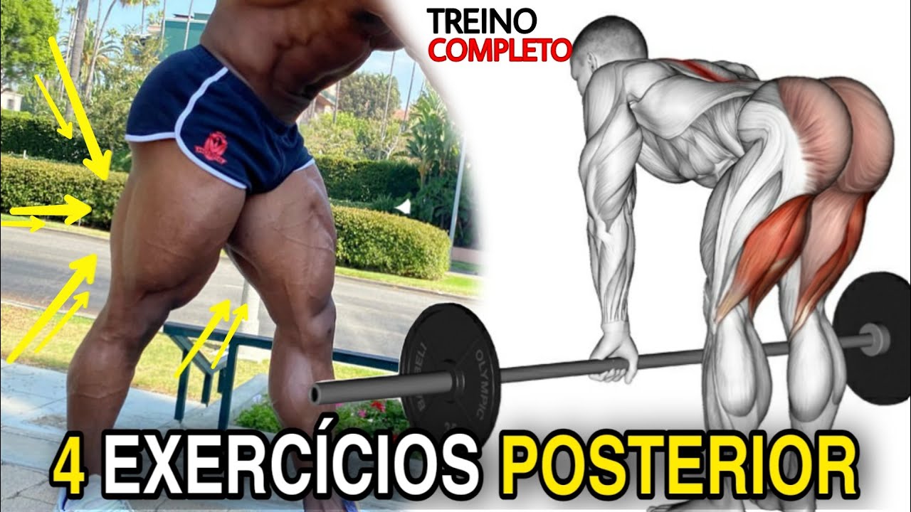 10 Melhores Exercícios para posterior de coxa (Ficha de treino)