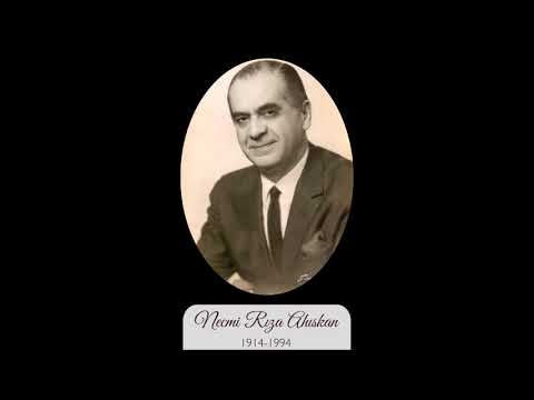 Necmi Rıza Ahıskan-Mani oluyor halimi takrire hicabım