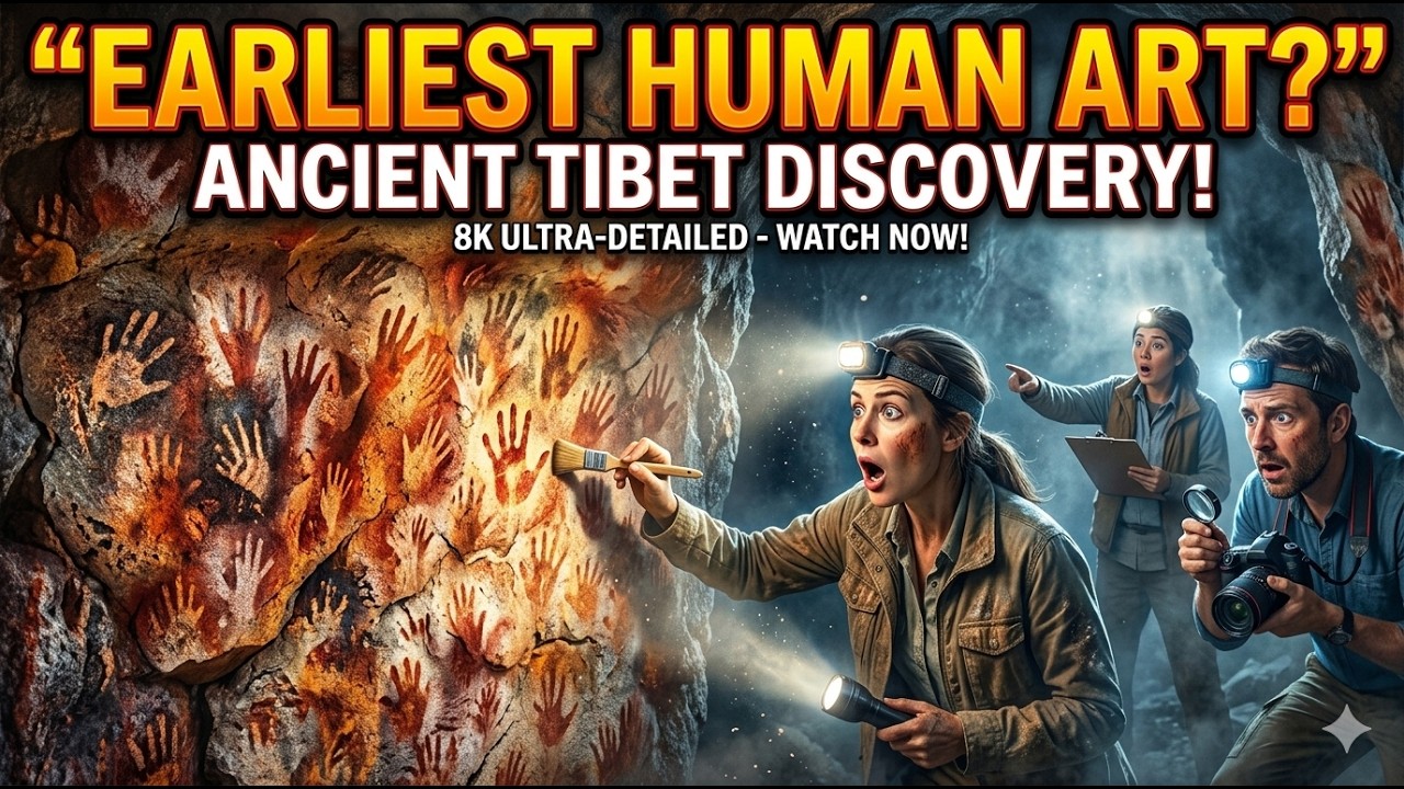 Handprints Discovered In Tibet May Be The Earliest Human ‘Art’ Ever Found