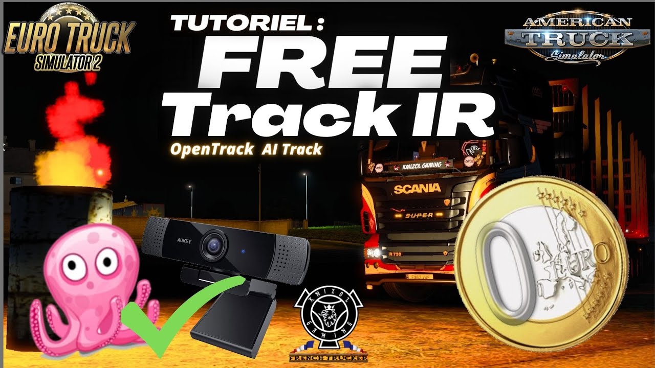 TUTORIEL UN TRACK IR GRATUIT ?? OPEN TRACK AI TRACK FREE TOBII