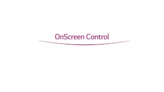 【モニター便利機能】OnScreen Control機能_English