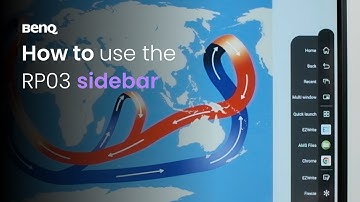 How to use the RP03 sidebar | BenQ Education