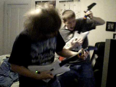 Matt and Denny play Guitar Hero 2