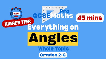 EVERYTHING ANGLES - HIGHER TIER in 45 minutes! | GCSE Maths Pro
