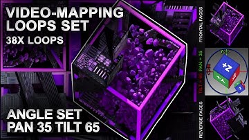 BOX Projection-Mapping loops (38 loops Angle-Set) Pan 35 Tilt 65 by DJVB