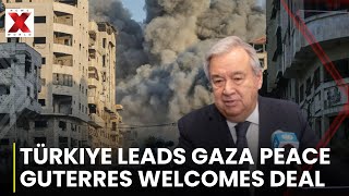 Türkiye-Brokered Gaza Ceasefire Praised by UN Chief Guterres | NewsX World