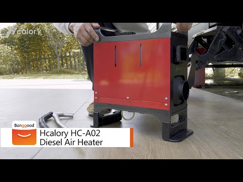 Hcalory HC-A02 Portable Smart Diesel Air Heater - Shop on Banggood