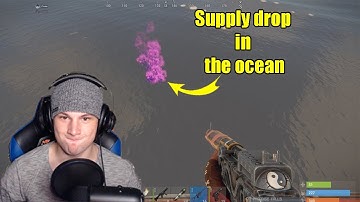 We dropped a supply drop in the ocean :