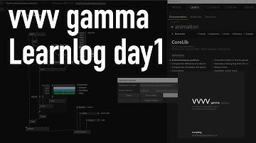 vvvv gamma Learn log  | day 1 - app export