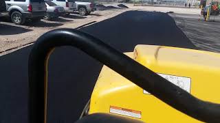 How to roll asphalt
