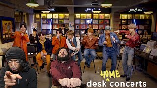 AMERICANS REACT TO BTS TINY DESK (HOME) CONCERT