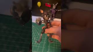 IGNITED FOXY CUSTOM FIGURE #shorts #fnaf #TJOC #foxy #ignitedfoxy