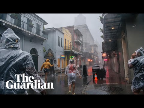 Hurricane Ida: flooding and devastation as historically powerful storm makes landfall