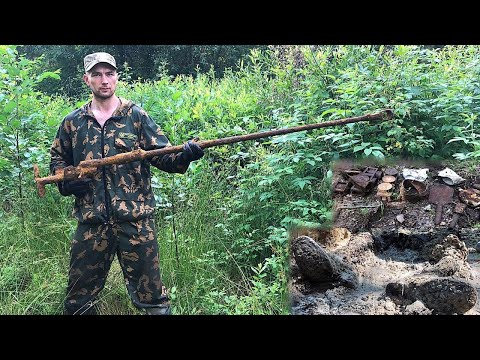 Видео: Нашли ПТРД и красноармейца. Раскопки в Рамушевском коридоре смерти.