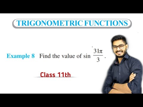 Example 8 of Trigonometric Functions Class 11th | Math | Examples of Trigonometric Functions | NCERT