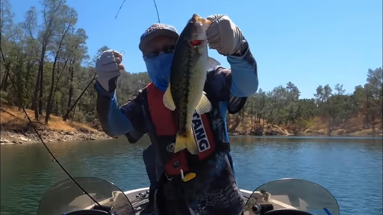Bass Fishing Lake Camanche in the Fall
