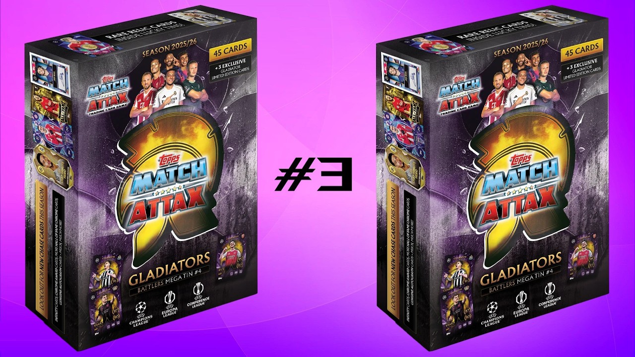 #70 Topps - Match Attax 2025/26 Gladiators bontás #3