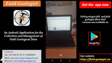 Field Geologist: Recording Field Mapping Data with your Android Device
