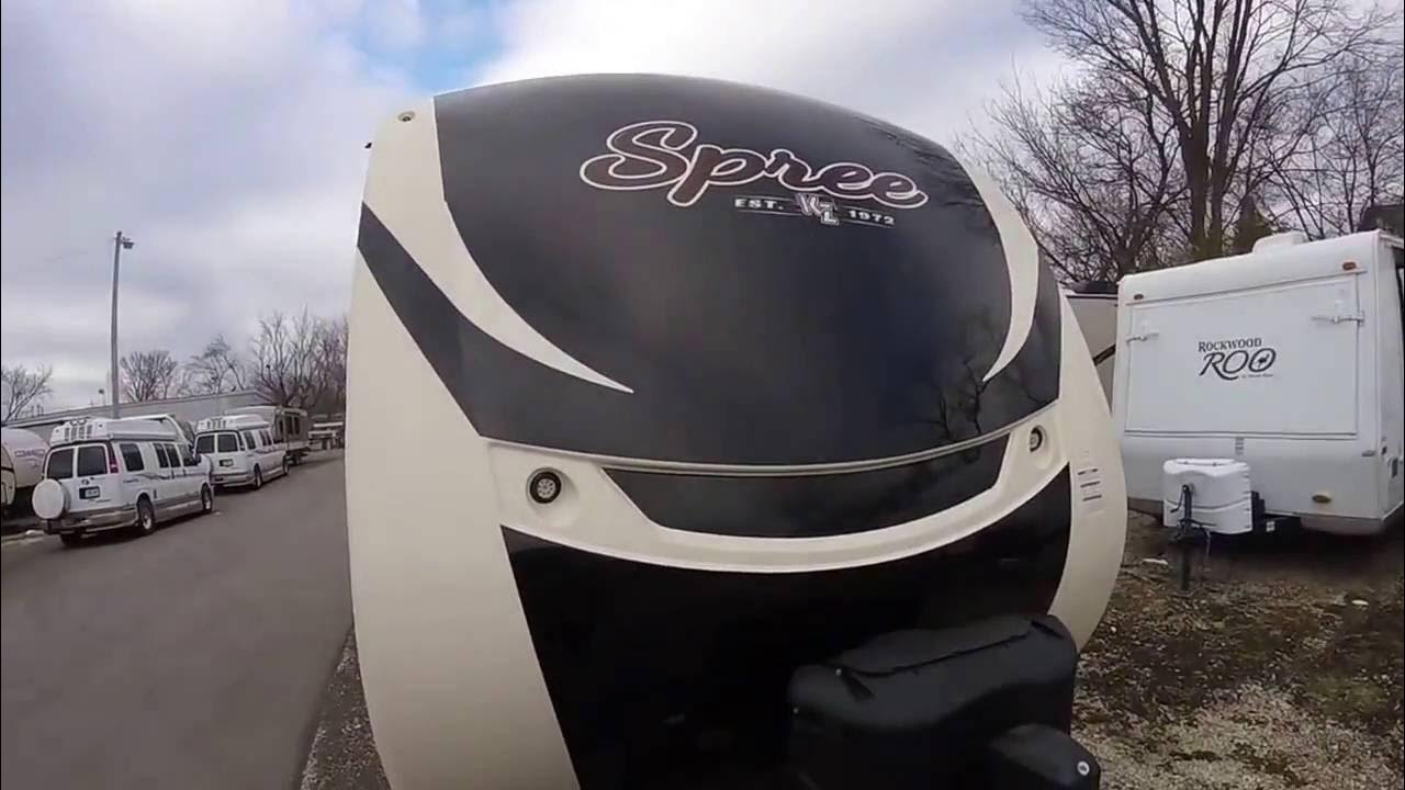 2017 Spree 261RK Lightweight Auto Leveling Travel Trailer YouTube