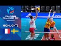  fra vs  swe  highlights final  womens challenger cup 2023