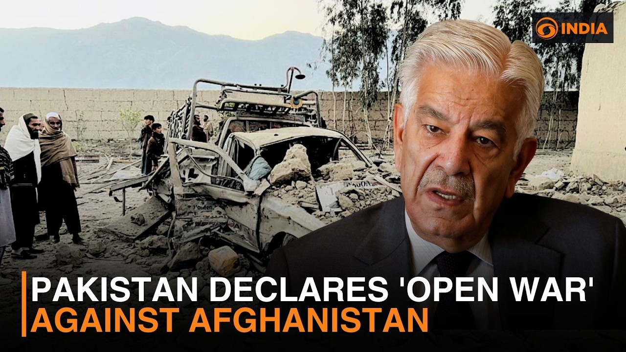 Pakistan declares 'Open War' against Afghanistan | Latest Updates | DD India News Hour