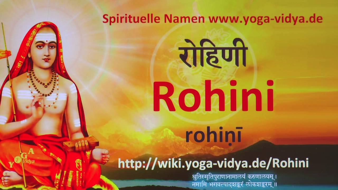 Spiritueller Name Rohini - Bedeutung und Übersetzung aus dem Sanskrit japanese food