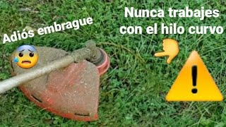 Tamaño hilo DESBROZADORA