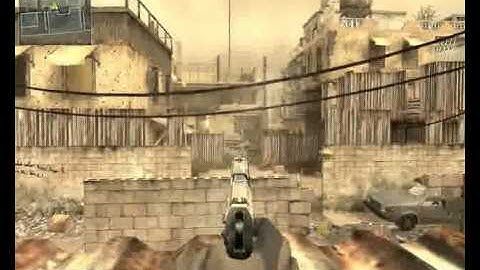 CoD 4 Mapa Backlot-Fajne jumpy i campy part 6