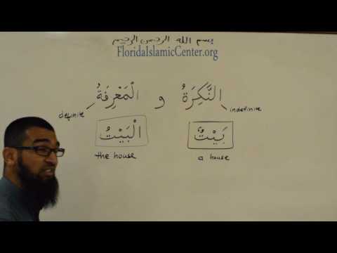 Madinah Arabic Course Book 1 Lesson 3 Part 1A (Concepts)