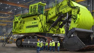 Inside Liebherr R 984 Factory – How Heavy Engineering Creates a Massive Excavator (Full Process)