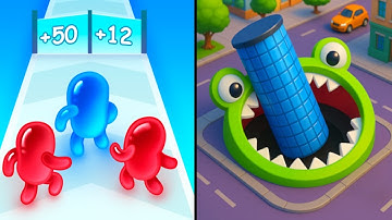 Join Blob Clash vs Hole.io 🔥 Max Levels Unlocked Gameplay | 