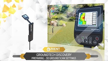 Discovery Metal Detector | Prepare to Scan - 3D Ground Scan Settings