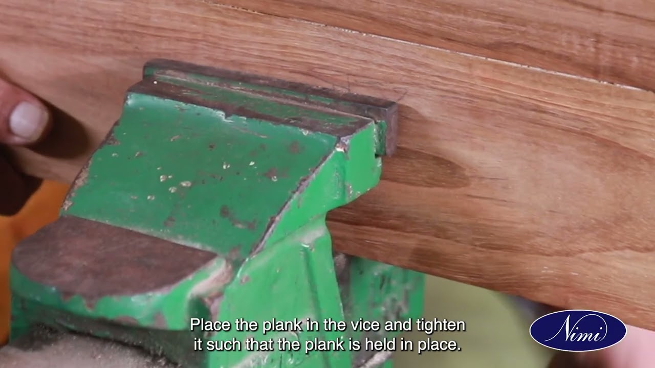 How to make glued butt joint with dowel Part -1 | NIMI | DIGITAL | ENGLISH | (video lesson)