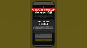 SnapChat Account Delete nahi ho raha hai 72 hours Problem 2025 | How to Fix 72 hour restrictions