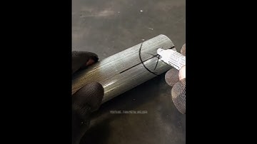 few people know, The secret to cutting precision 45 degree pipes #pipecutting  #howtowelding