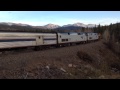 Eastbound California Zephyr at Vasquez Road in Winter Park