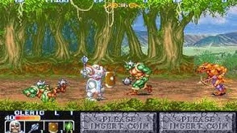 The King Of Dragons (Arcade/Mame) Full Wizard Playthrough No Death