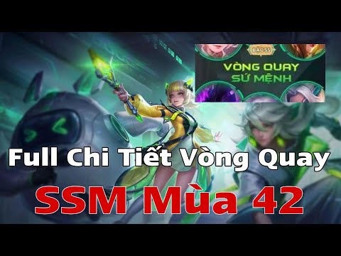 LIÊN QUÂN : full chi tiết vòng quay Sổ sứ mệnh mùa 42 - toàn skin SSSS thôi vậy?