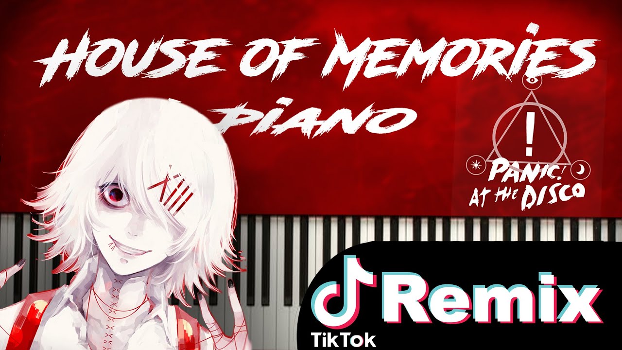 House Of Memories Piano Tutorial Tiktok Remix Slowed Lyrics Youtube - house of memories roblox piano