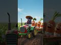 #VegetableLife #FunnyFarm #AlooFarmer #CreativePrompt #DesiAnimation #KhetLife