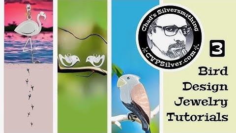 Make 3 Fun Bird Themed Jewelry Designs: A Silversmithing Tutorial