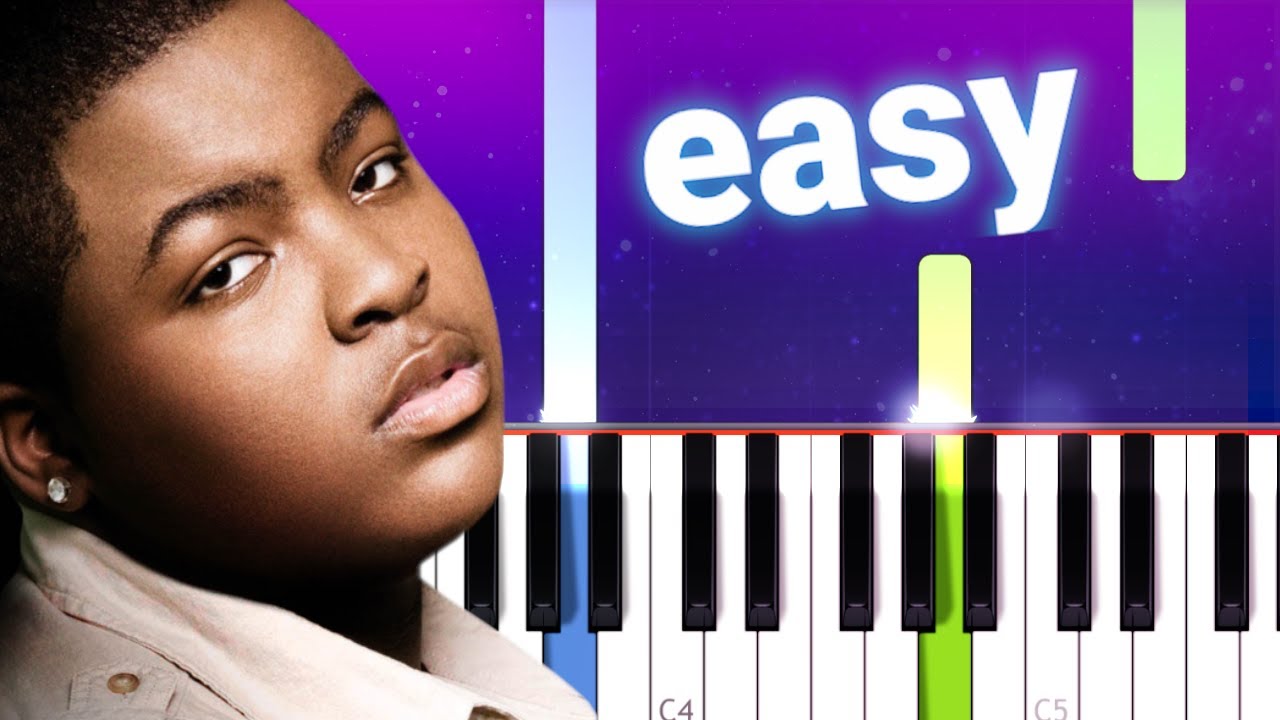 Sean Kingston Beautiful Girls (100 EASY PIANO TUTORIAL) YouTube